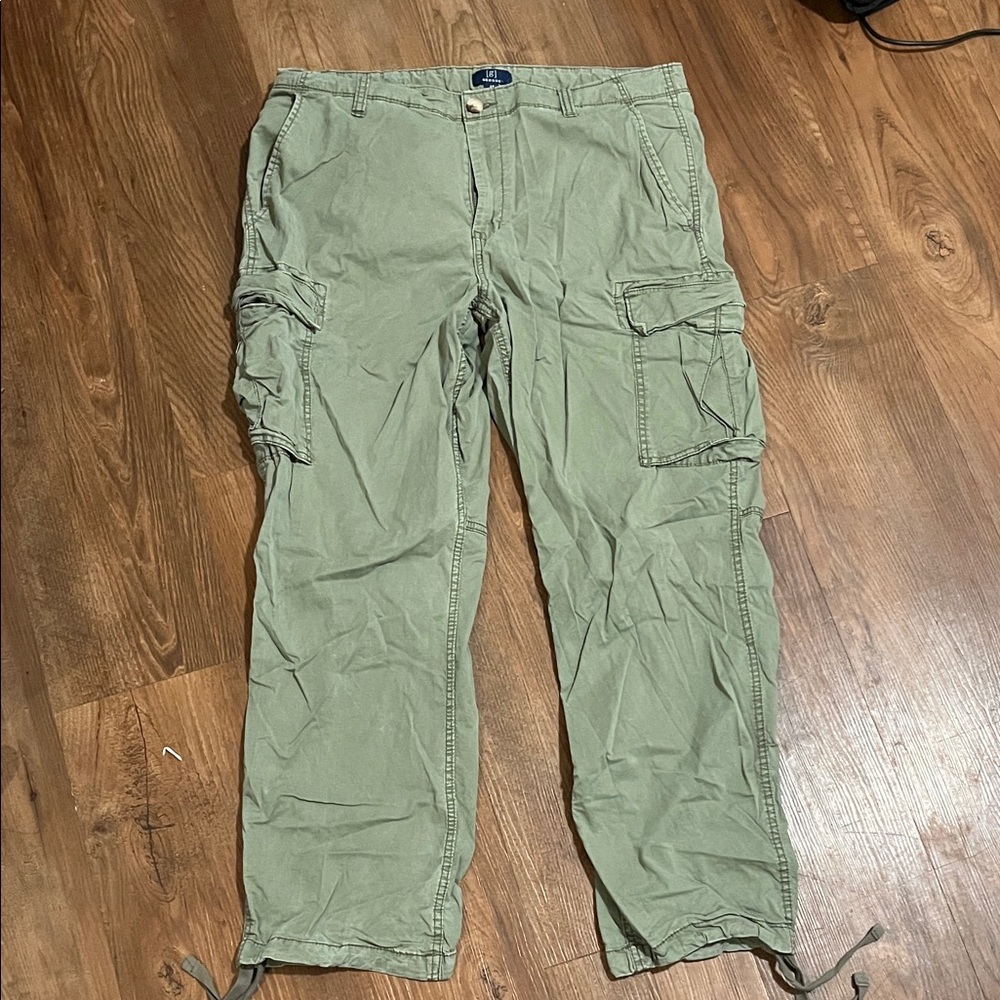 George Olive Cargo Pants for Men